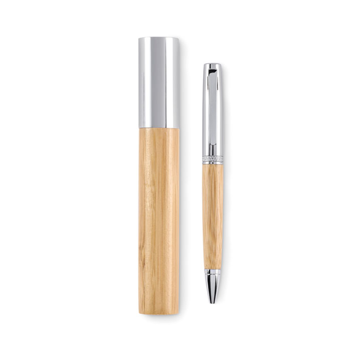 Gadżet reklamowy - Metalowy wykręcany długopis w tubi