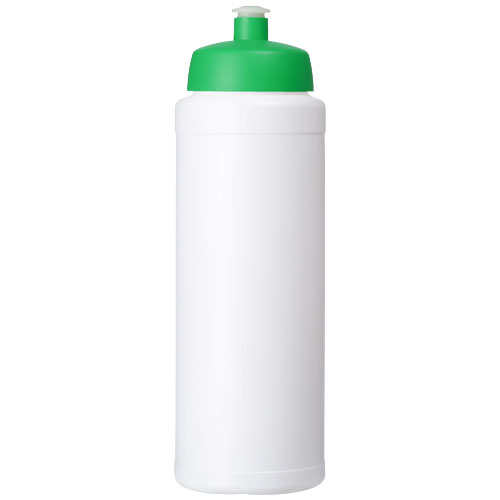 Bidon Baseline® Plus o pojemności 750 ml z wieczkiem sportowym Biały-Zielony 21069006 (2)