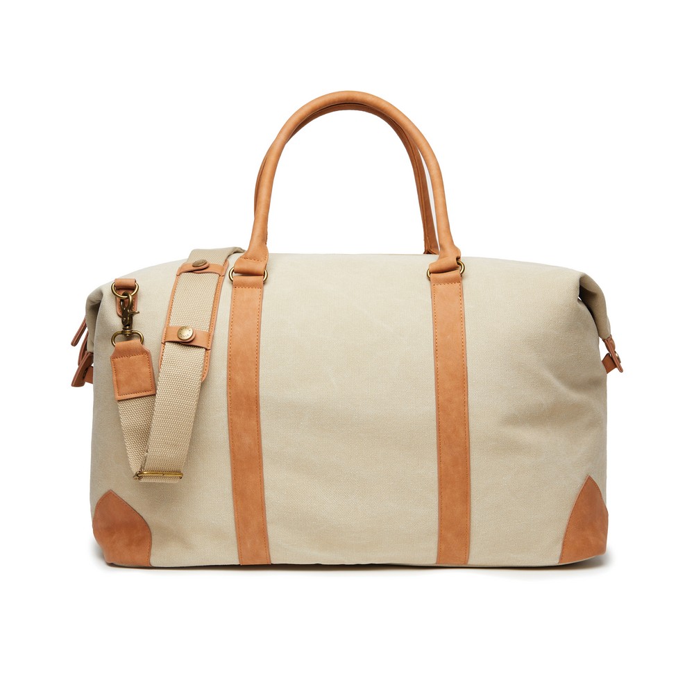 Torba sportowa, podróżna VINGA Bosler RPET Beżowy VG084-16 