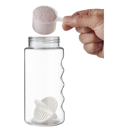 Shaker H2O Active Bop o pojemności 500ml Czerwony-Przezroczysty 21070421 (3)