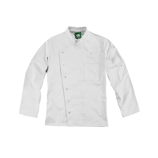 Męska bluza kucharska z długim rękawem Cool Grey CGW03100-487709 