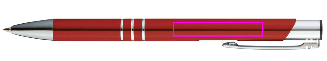 Długopis, lewy bok