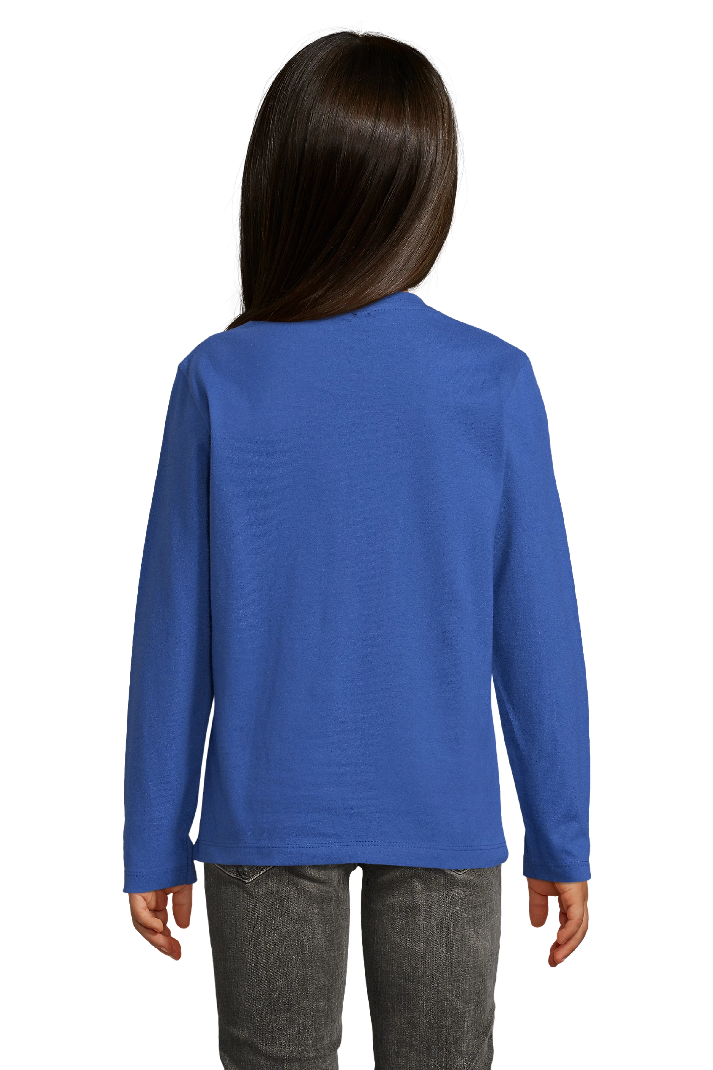 Dziecięca Koszulka Długi Rękaw Bawełniana Royal Blue 241 L02947-543246 (2)