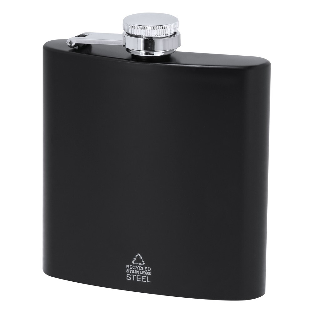 Gadżet reklamowy - Piersiówka 175 ml ze stali nierdzewnej z recyklingu