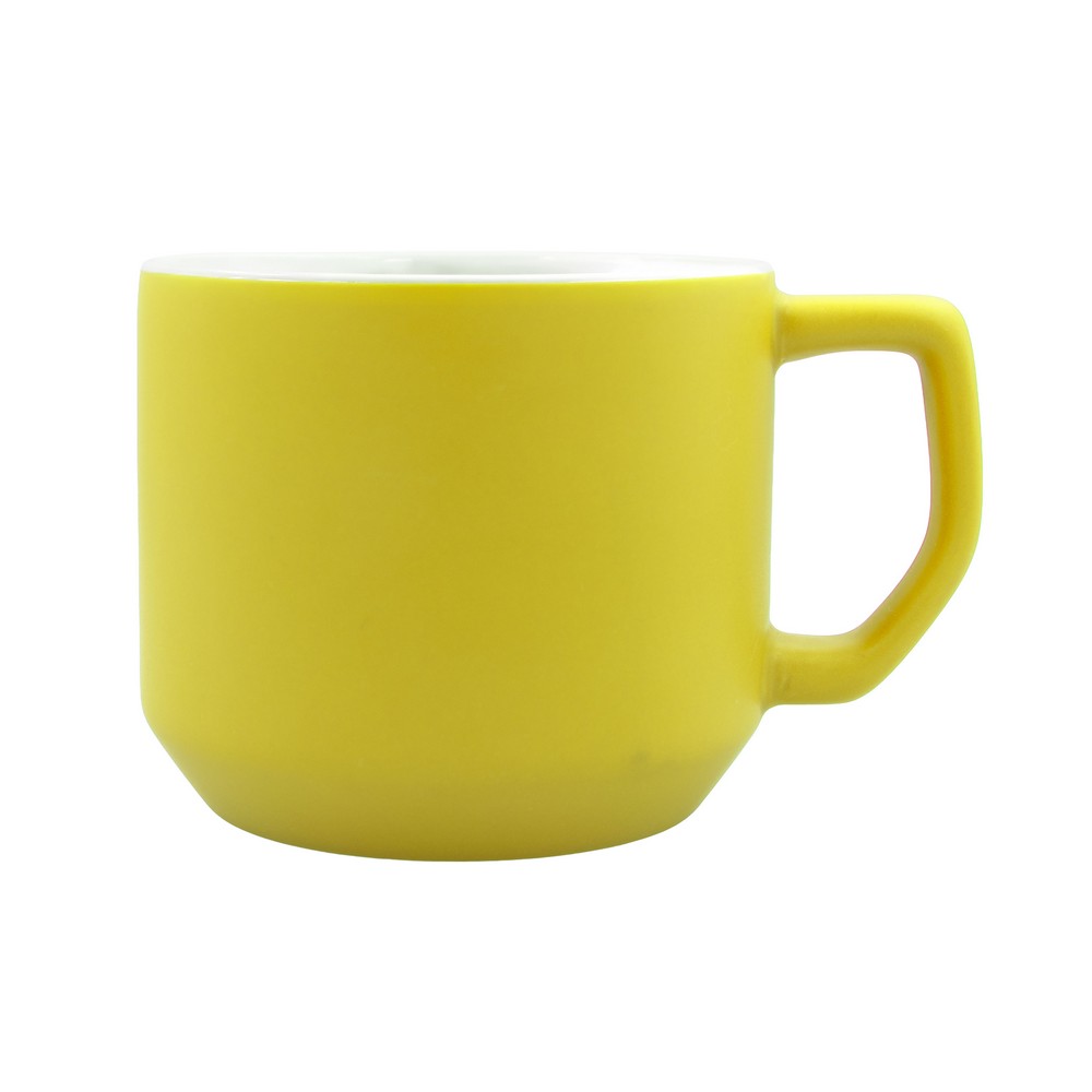Kubek ceramiczny 330 ml | Everika żółty VA903-08 (6)