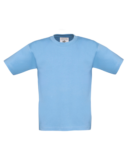 Dziecięcy T-shirt Klasyczny Bawełniany Sky Blue BCTK301-471867 