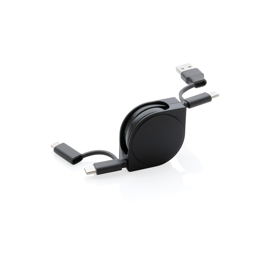 Kabel do ładowania 6 w 1 Czarny P302.661 