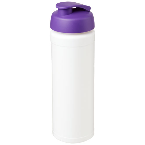 Bidon Baseline® Plus o pojemności 750 ml z wieczkiem zaciskowym i uchwytem Biały-Fioletowy 21007409 