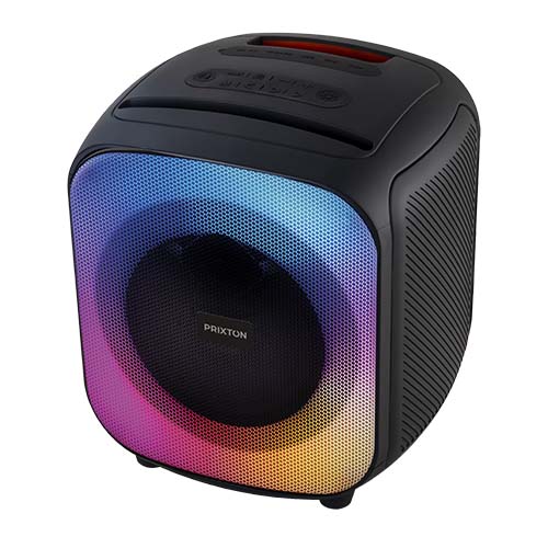 Prixton Jaia Głośnik karaoke Bluetooth® o mocy 40 W Czarny 1PA19990 (2)