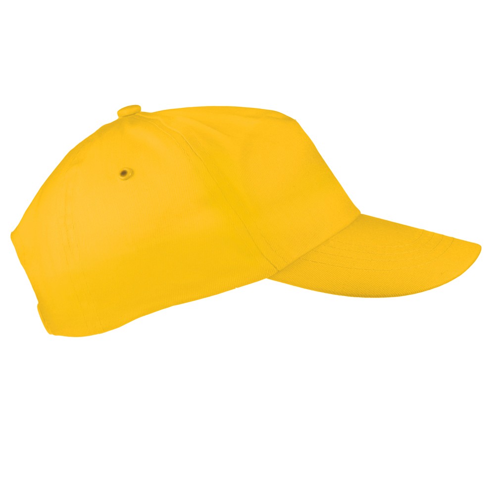 Czapka z daszkiem żółty V7005-08 (4)