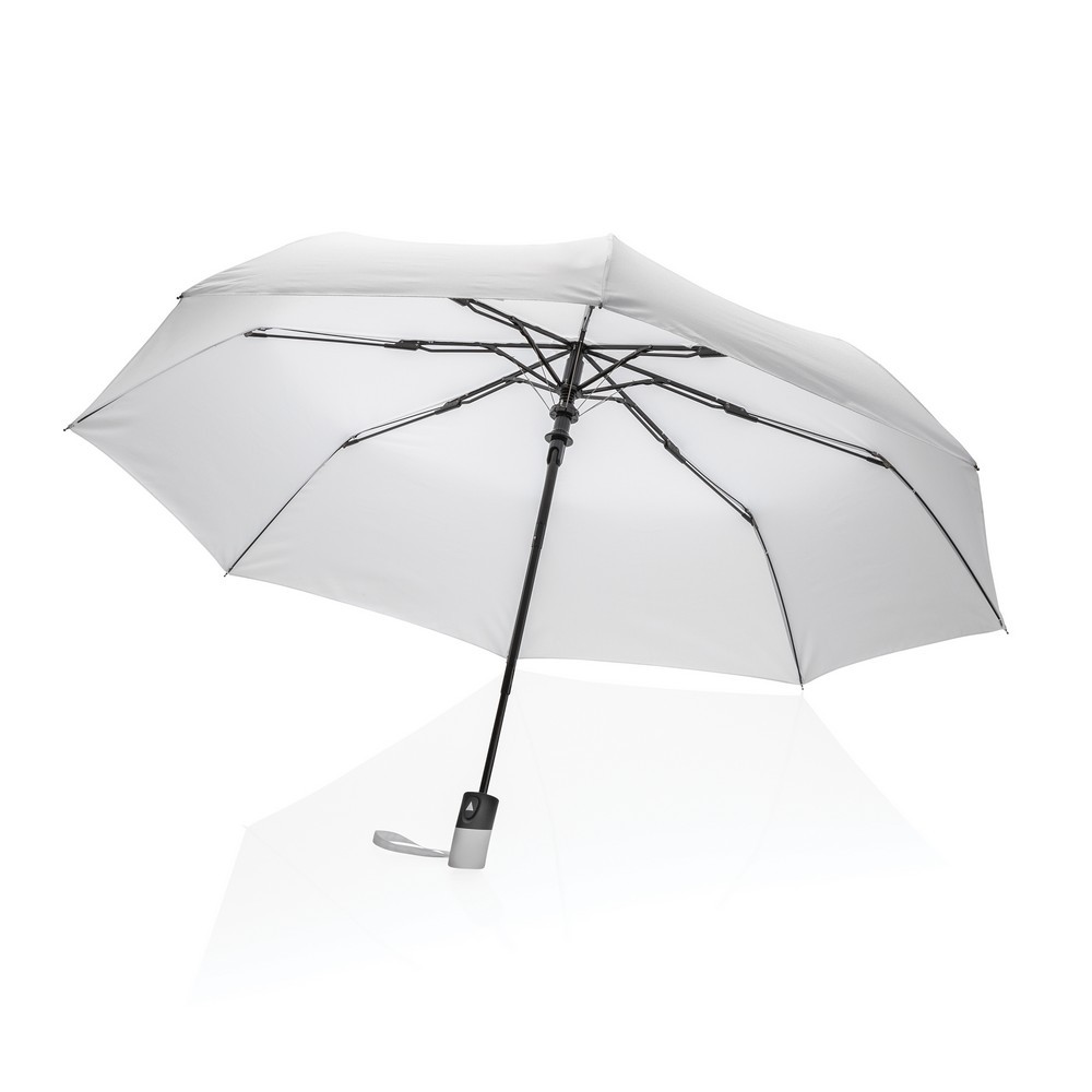 Mały parasol automatyczny 21" AWARE™ RPET Biały P850.593 (6)
