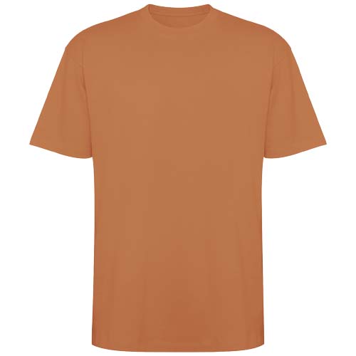 Koszulka Bull, unisex, oversize, z krótkim rękawem Mokka R6560E75 