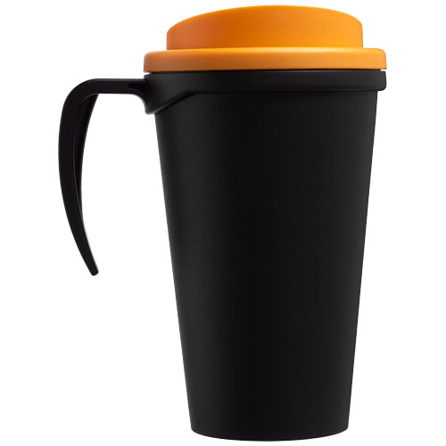Kubek termiczny z serii Americano® Grande o pojemności 350 ml Czarny-Pomarańczowy 21000417 (4)