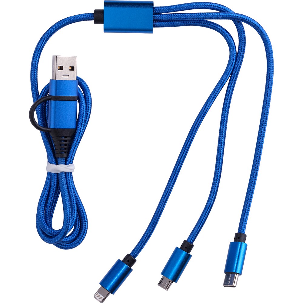 Kabel do ładowania Błękitny V1563-23 (2)