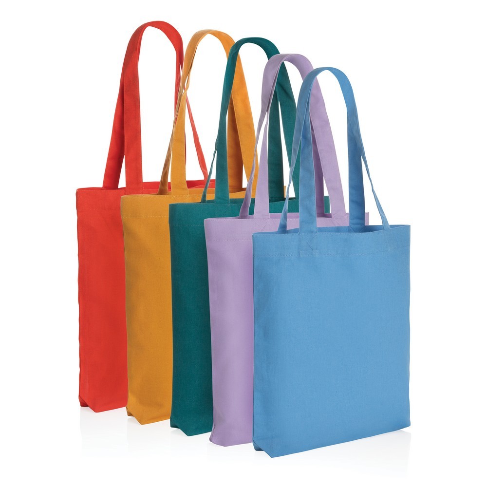 Torba na zakupy AWARE™, bawełna z recyklingu Zielony P762.947 (3)