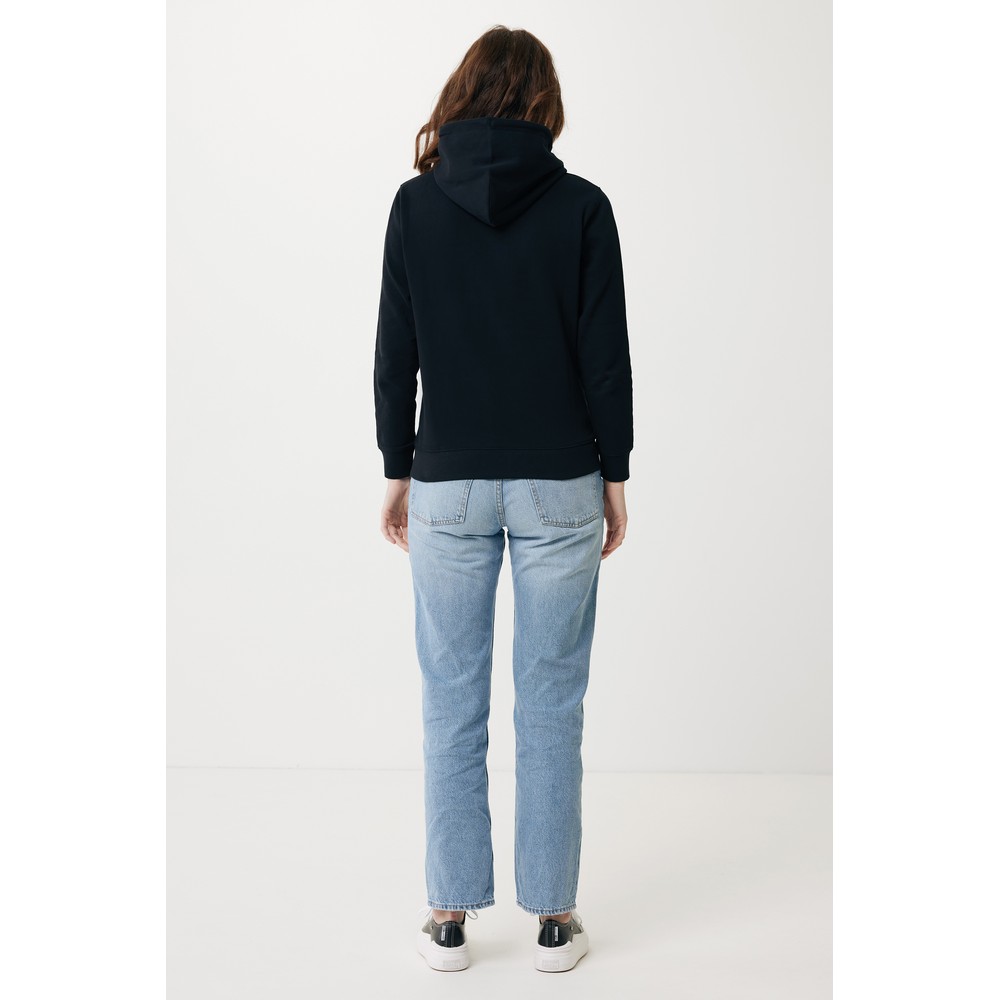 Lekka bluza z kapturem Iqoniq Rila, bawełna z recyklingu Czarny T9404.001.4XL (12)