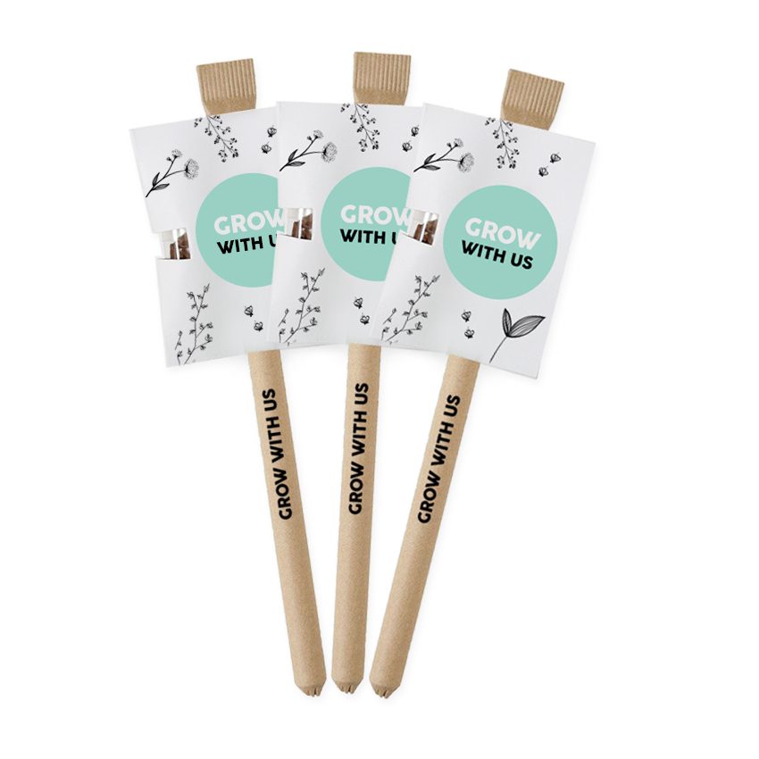 Gadżet reklamowy - 100x Papierowy długopis