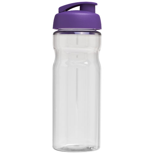 Bidon H2O Base® o pojemności 650 ml z wieczkiem zaciskowym Przezroczysty-Fioletowy 21004509 (3)