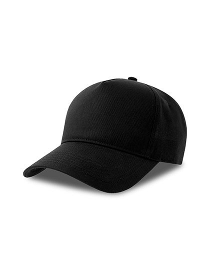 Czapka Z Daszkiem Bawełna Recykling Twill Black AT540-987777 