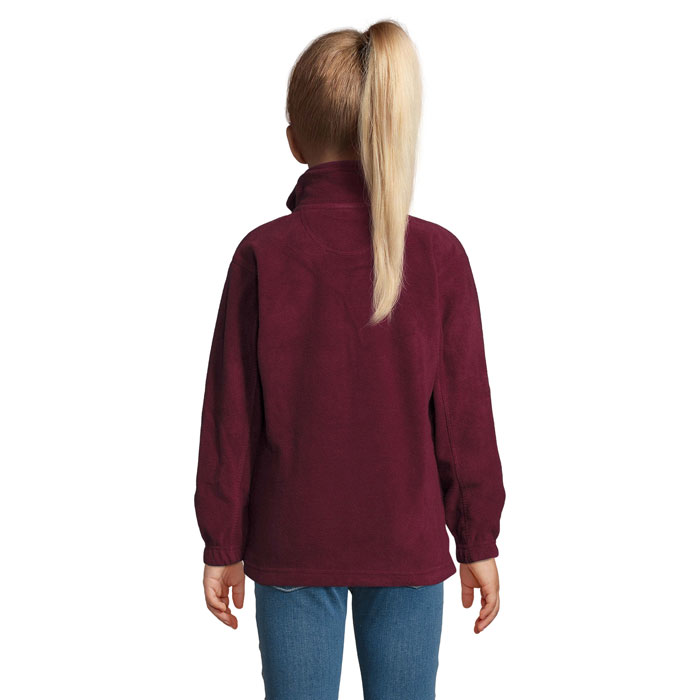 NORTH Dziecięcy polar 300g Burgundy S00589-BG-3XL (1)
