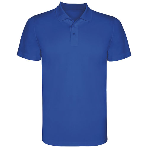 Monzha sportowa koszulka męska polo z krótkim rękawem Royal R04044T1 
