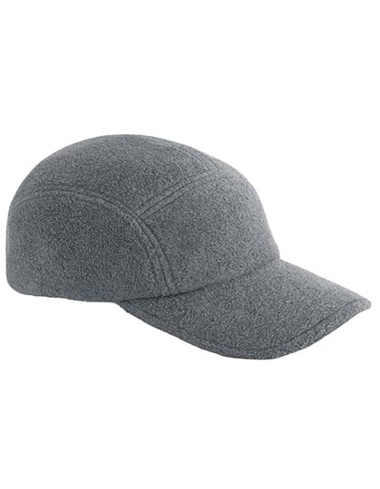 Czapka 5-panelowa z polaru z recyklingu Charcoal CB254R-1398391 