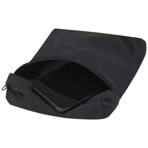 Arca - torba typu crossbody (przewieszana na ukos), wykonana z recyklingowanego poliamidu z cetyfikatem GRS Czarny 12081190 (3)