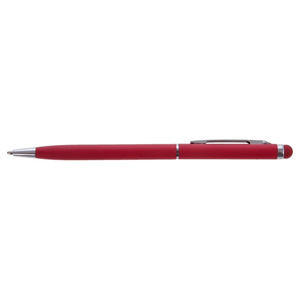 Długopis, touch pen | Dennis Czerwony V1637-05 (4)