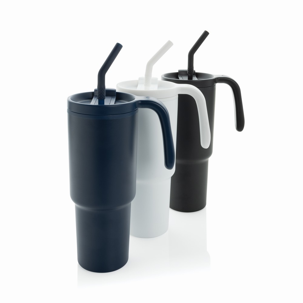 Kubek termiczny 900 ml Graphic 360 Biały P437.3203 (11)
