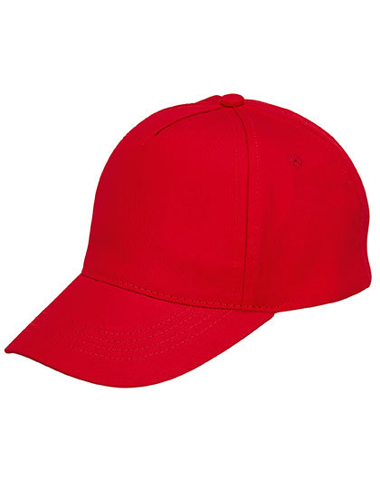 Czapka 5-panelowa Bawełniana Red L04745-995695 