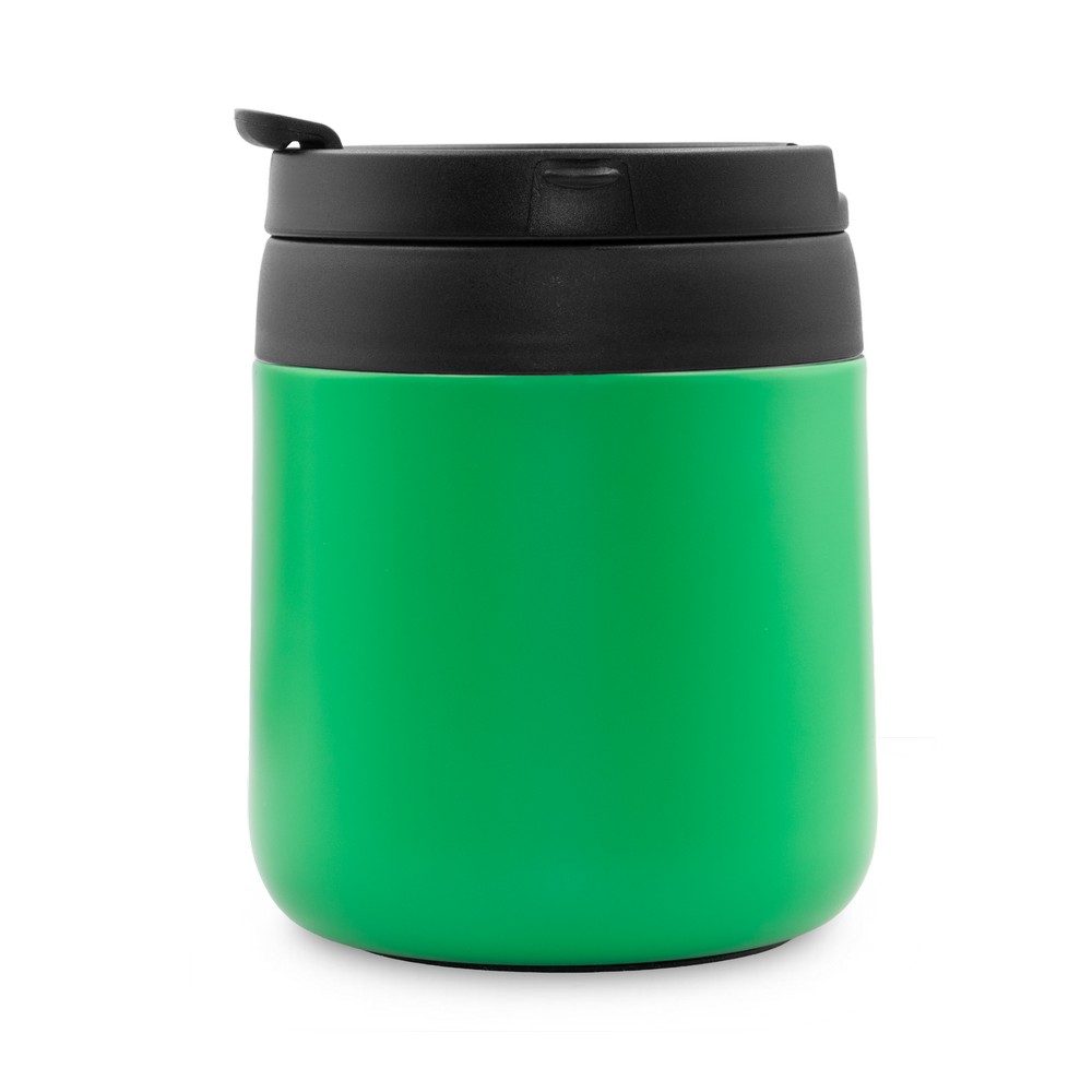 Kubek termiczny 400 ml z rączką | Wyatt Zielony V4838-06 (4)
