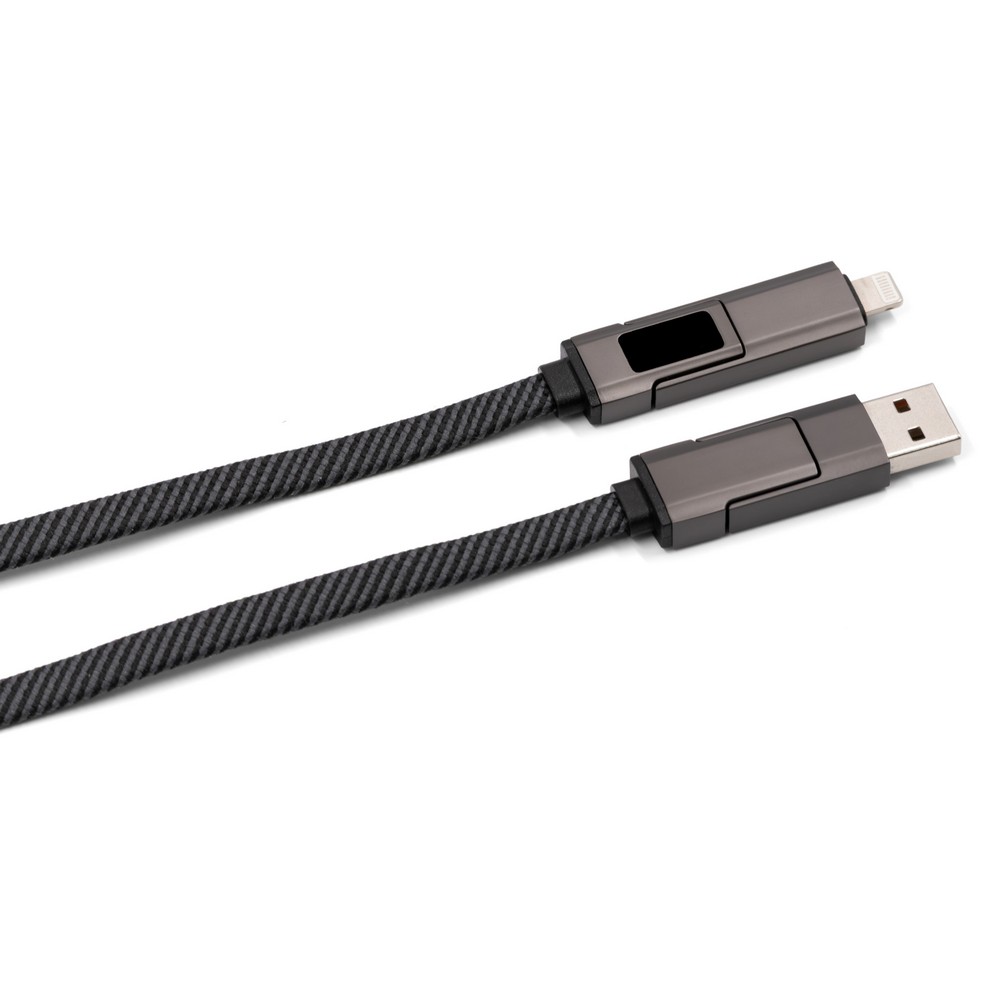 Kabel do ładowania BrandCharger Thor Eco Grafitowy VB194-15 (5)