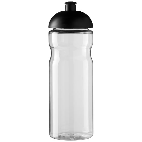 Bidon H2O Base® o pojemności 650 ml z wypukłym wieczkiem Przezroczysty-Czarny 21004700 (2)