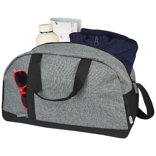 Reclaim torba sportowa, dwukolorowa, z recyklingu, z certyfikatem GRS, 21 l Czarny-Melanż szary 12065690 (4)