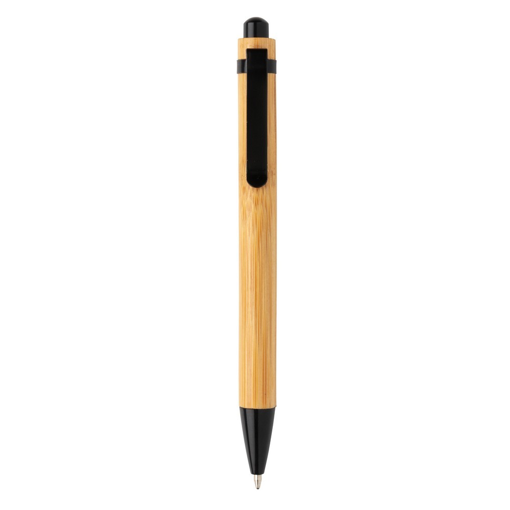 Bambusowy długopis Czarny P610.321 (5)