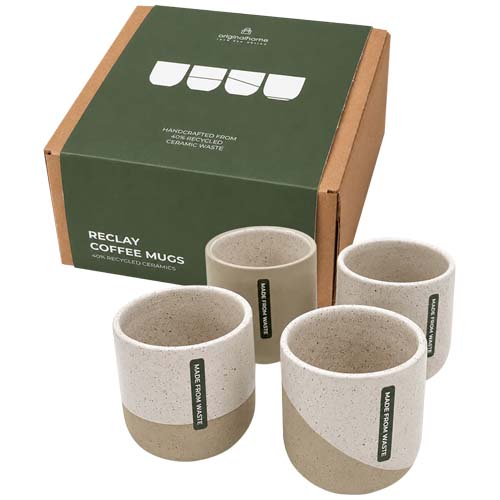 Zestaw kubków do kawy Originalhome Reclay 150 ml Biały 12643301 
