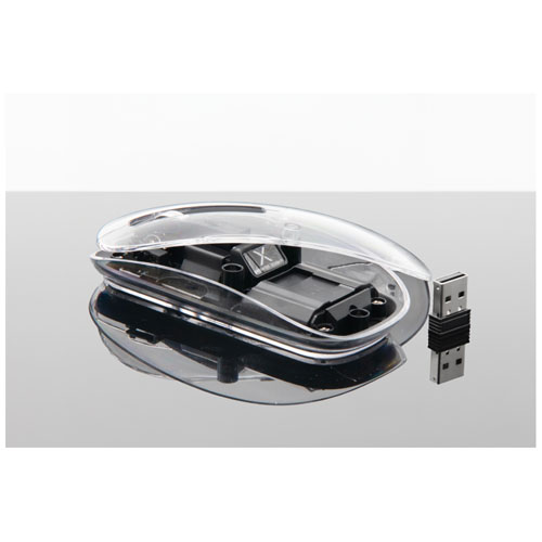 SCX.design O24 przezroczysta mysz bezprzewodowa Bluetooth® 2,4 GHz z wieloma trybami Przezroczysty klarowny 1PX16701 (4)