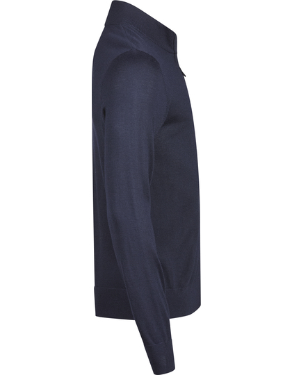 Sweter Rozpinany Dopasowany Welna Poliakryl Black TJ6012-999418 (5)