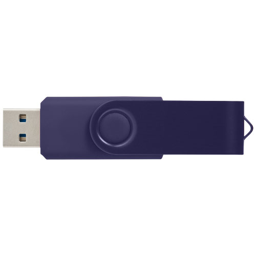 Rotate metaliczny pendrive wyposażony w interfejs USB 3.0 Niebieski 1Z50852N (2)