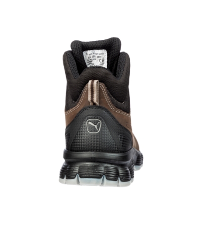 Buty do kostki męskie MS14 - ciemno brazowy Brazowy S14-1080438 (2)