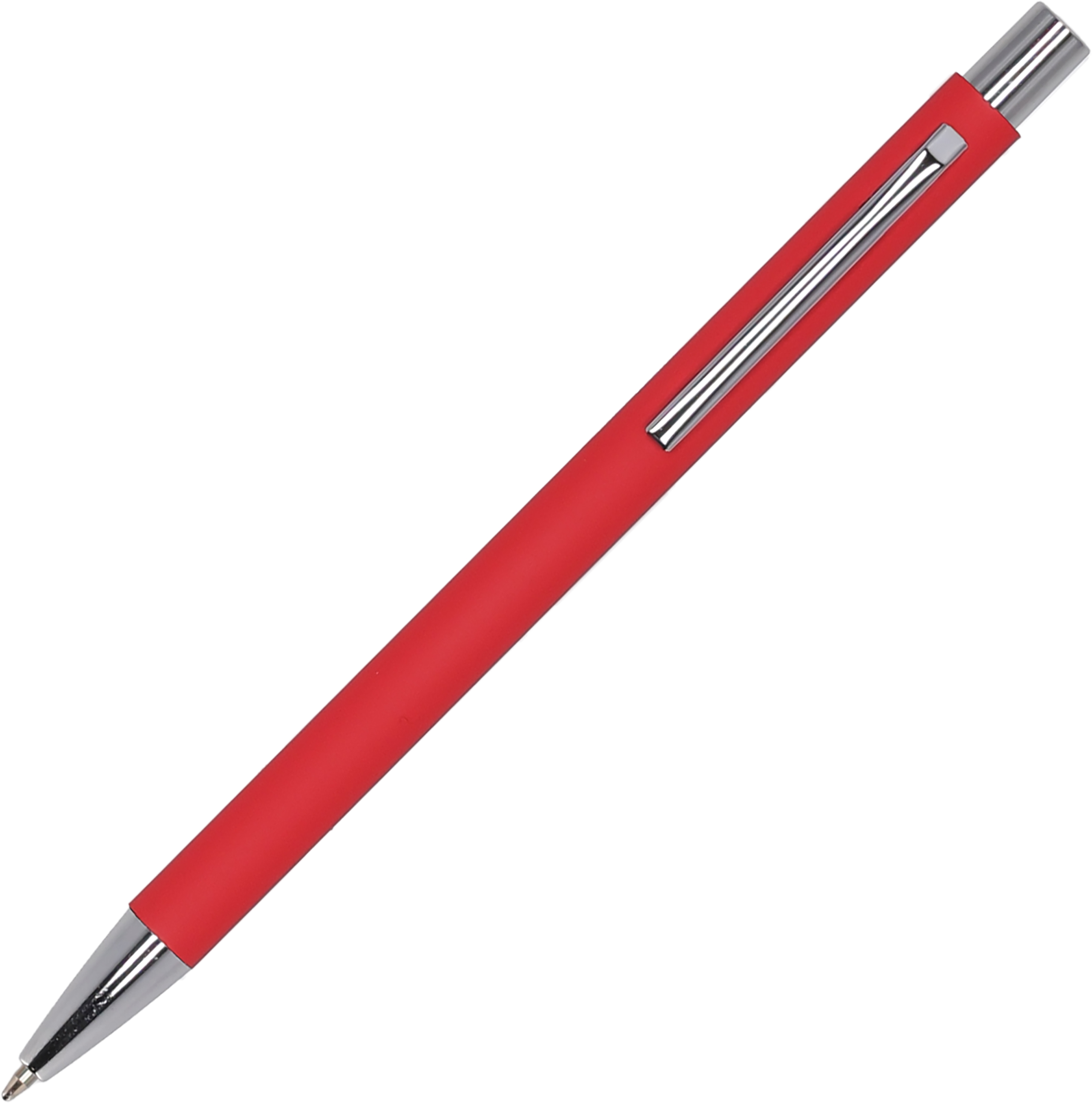 Długopis metalowy soft touch GIORGIO Czerwony 1368005 (4)