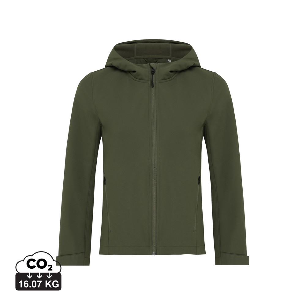 Damska kurtka softshell Iqoniq Makalu AWARE™ Khaki T4700.020.L (10)