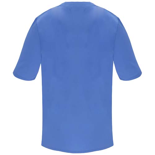 Panacea 160 g/m2 bluzka do pracy unisex z krótkim rękawem  Laboratoryjny niebieski R90981O0 (2)
