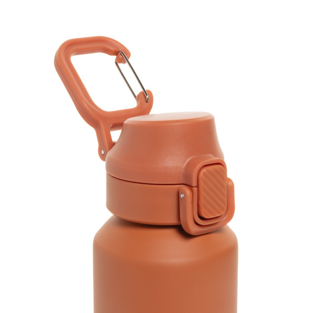 Butelka sportowa 600 ml Via Pomarańczowy P437.5008 (7)