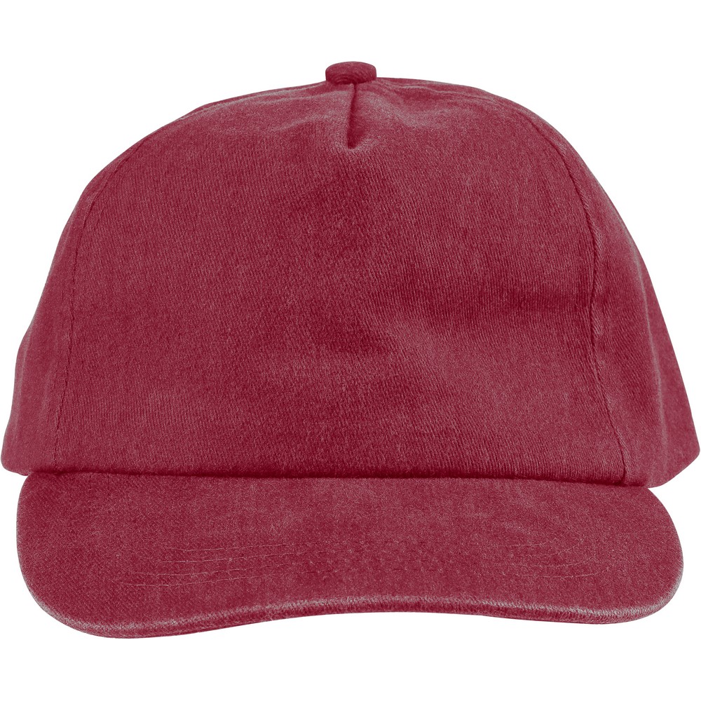 Czapka z daszkiem z bawełny 240 gsm Burgund VA896-12 