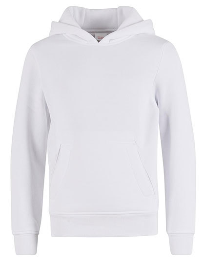 Bluza Dziecięca z Kapturem Kangurka Bawełniana White NMK010-997175 