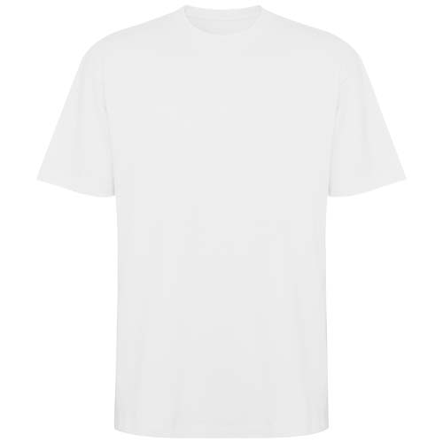Koszulka Bull, unisex, oversize, z krótkim rękawem Biały R65601Z5 