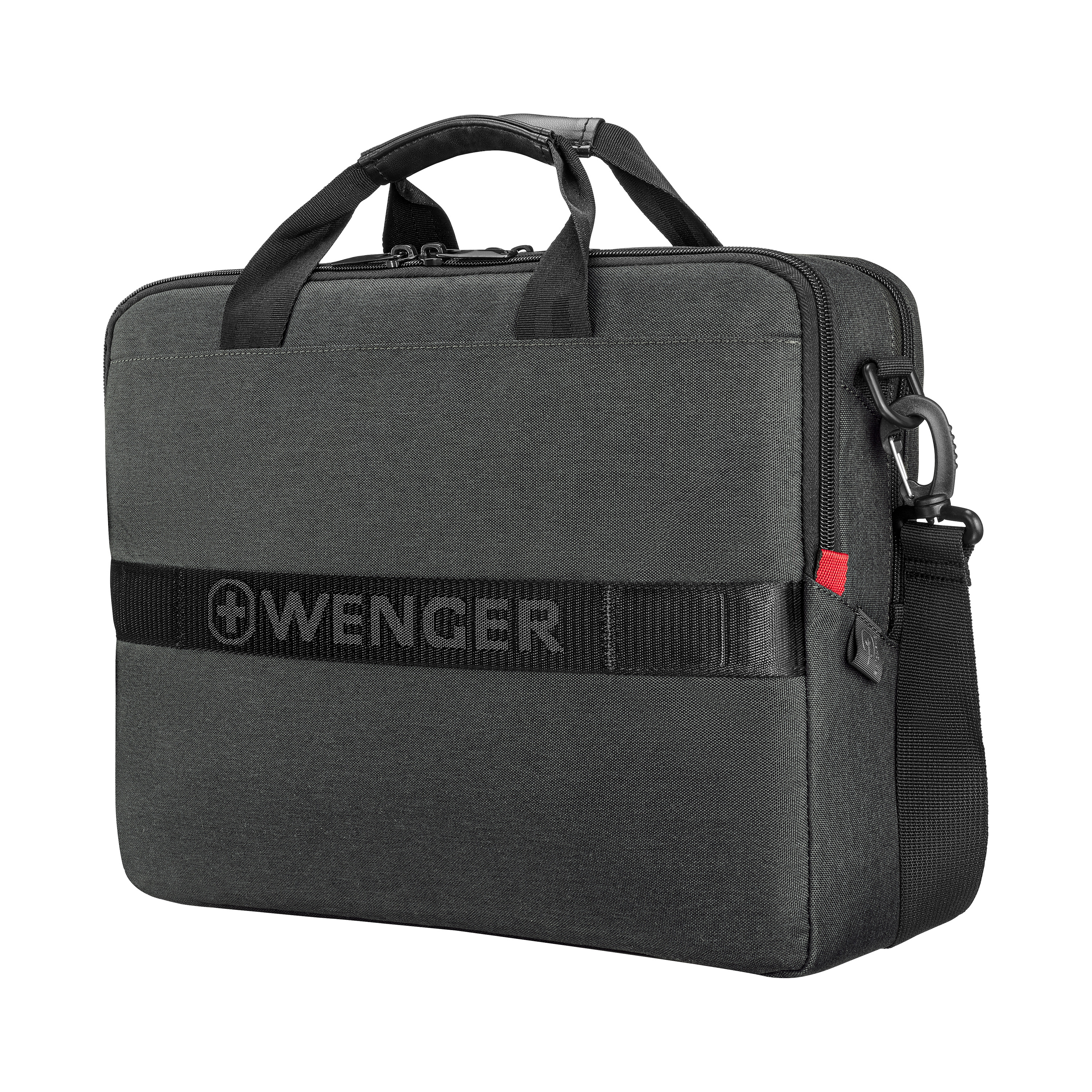 Torba na laptopa MX ECO rPET Brief 16'' Wenger Szary W61226307 (2)
