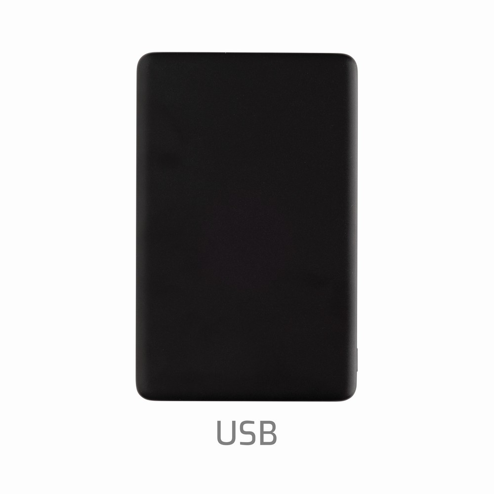Power bank 5000 mAh, ładowarka bezprzewodowa 5W Orion Czarny P322.6001 (1)