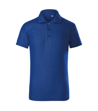 Koszulka polo dziecięca MF22 Chabrowy niebieski F22-1080254 (1)